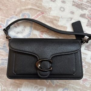 Coach Black Tabby Shoulder Bag 26